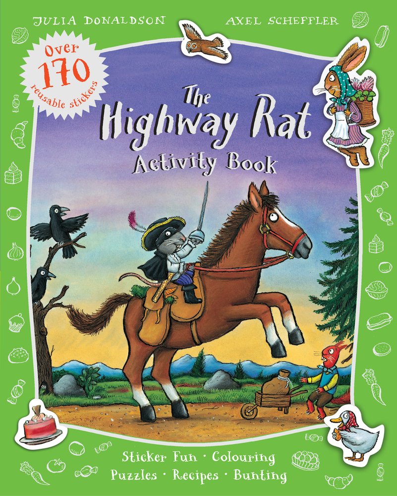 The Highway Rat Activity Book Paperback – Big Book by Julia Donaldson