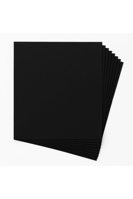 70*100cm card paper-200g (black） Pack of 10